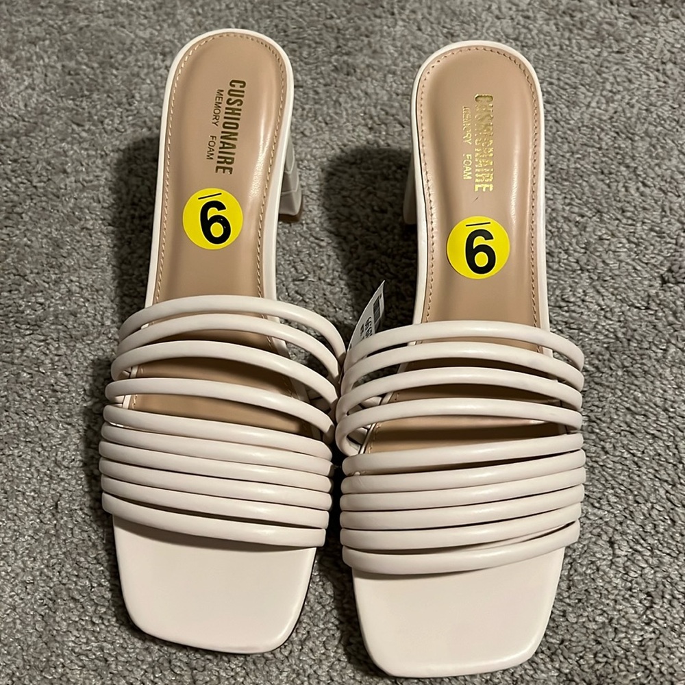 cushionaire memory foam irma heel